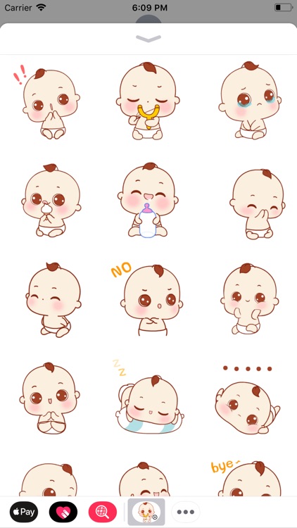 Baby Stickers Animated