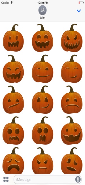 Halloween Pumpkin Emoji Fc(圖2)-速報App