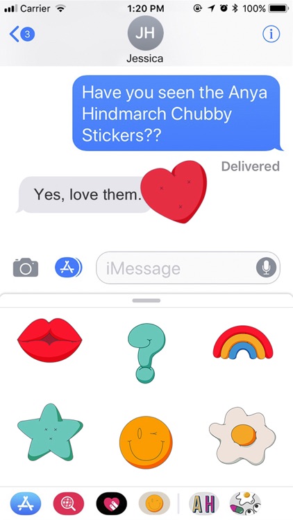 Anya Hindmarch Chubby Stickers