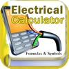 Icon Electrical Calculator with Formulas and Symbols