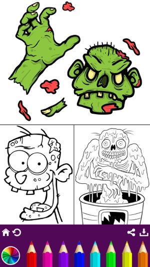 Zombie Coloring Book Pixie Art(圖2)-速報App