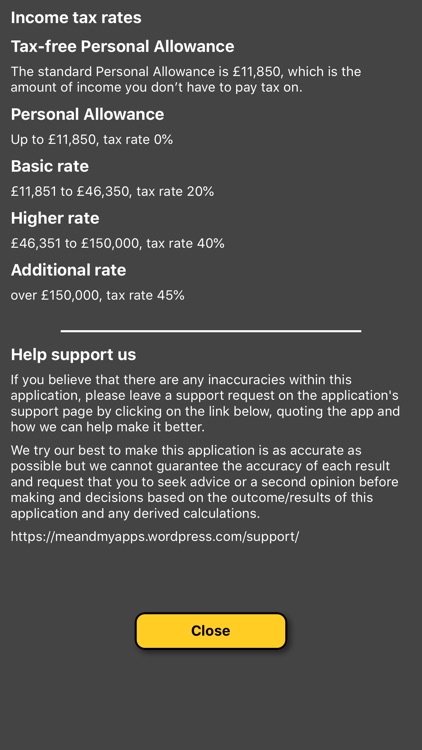 Uk tax salary calculator screenshot-4