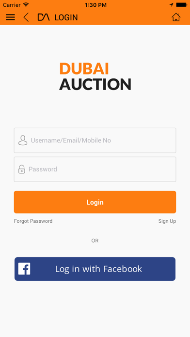 How to cancel & delete Dubai Auction from iphone & ipad 1
