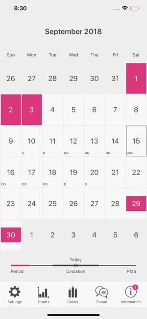 Menstrual Period Tracker