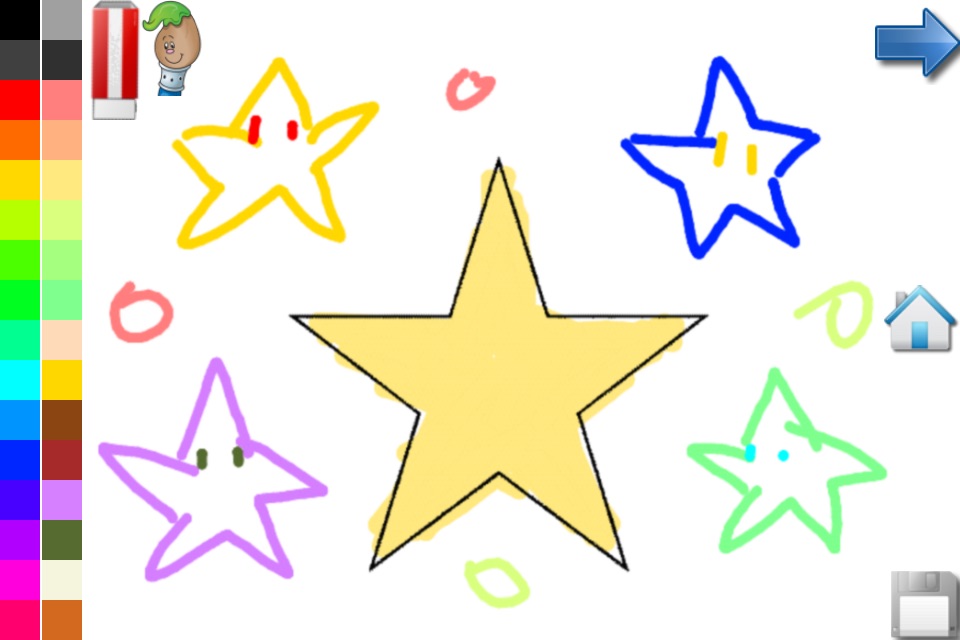Coloring Shapes for Toddlers ! screenshot 2