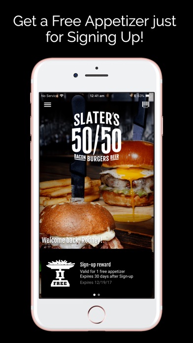 Slaters5050 Burgers Bacon Beer screenshot 2