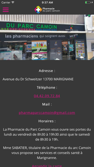 Pharmacie du parc camoin(圖2)-速報App