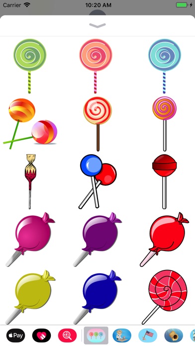 Lovely Lollipop Stickers screenshot 3