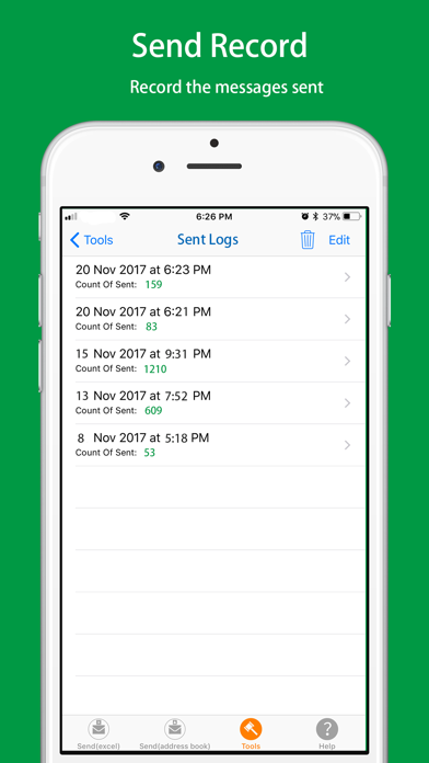 SMS Easy-personalized group text,encrypt message Screenshot 5