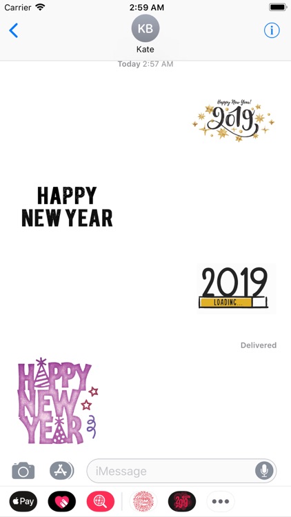 New Year Wishes Animated Pack