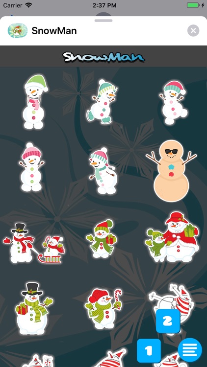 SnowMan Messenger screenshot-4