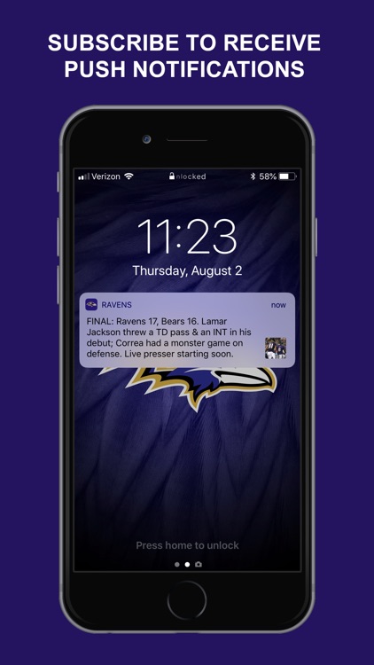Baltimore Ravens Mobile screenshot-7