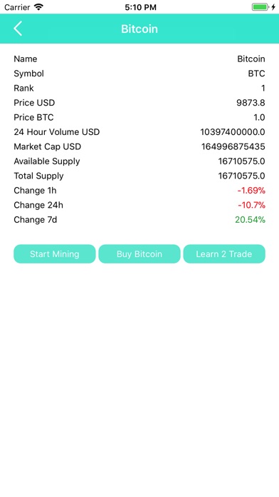 Geswindts Crypto Price Watcher screenshot 2
