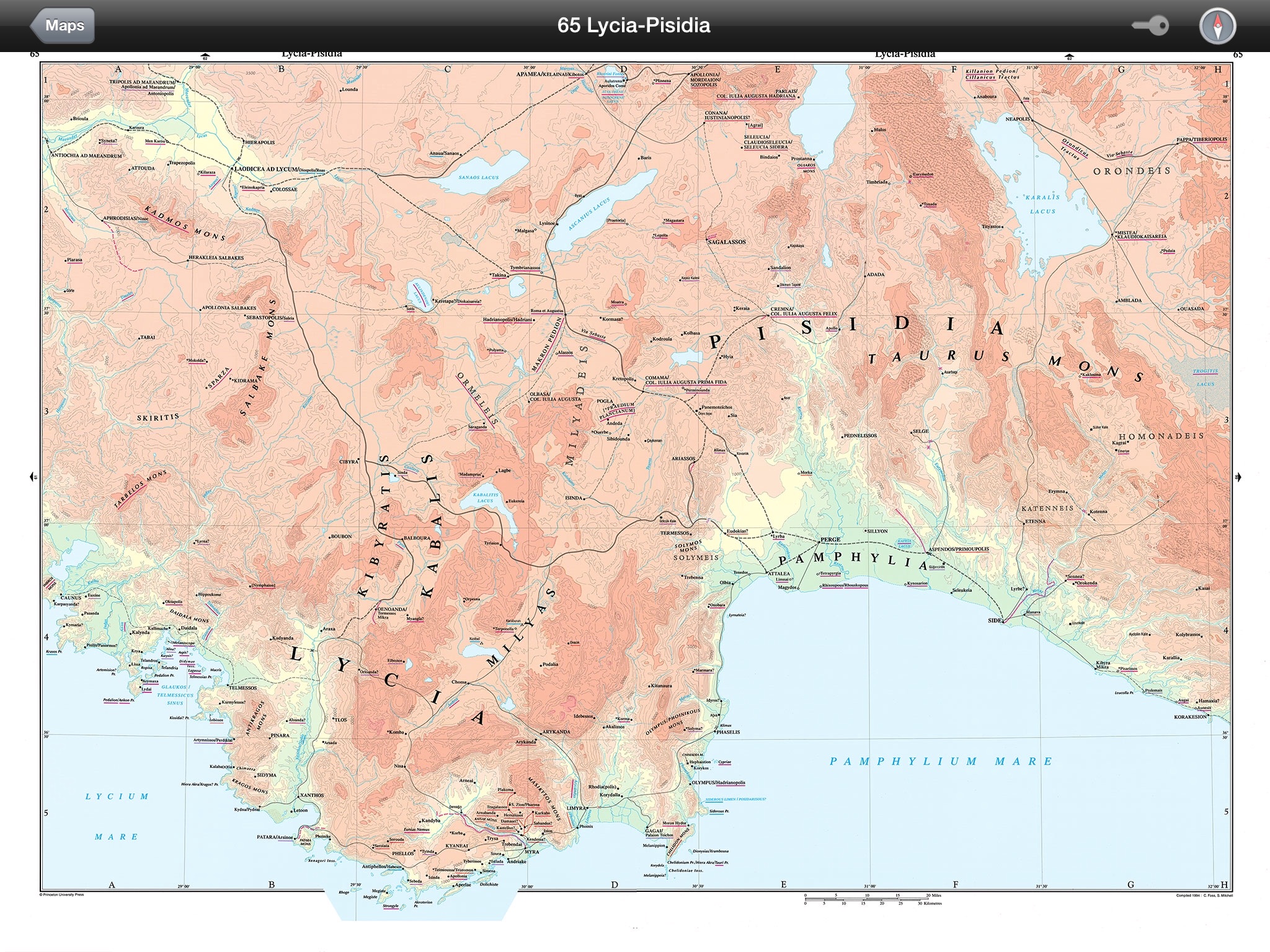 Barrington Atlas screenshot 3