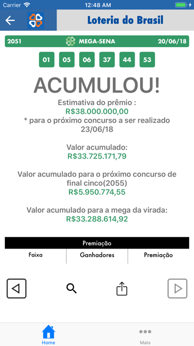 Loteria do Brasil screenshot 3