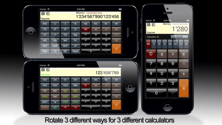 Calculator XL Standard, Scientific, Unit Converter by Gero Mazza