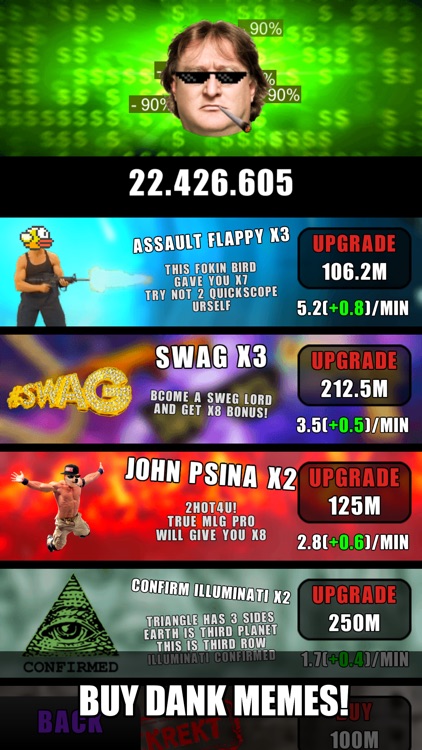Illuminati: MLG Clicker screenshot-4