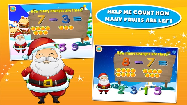 Santa Preschool Math Games(圖3)-速報App