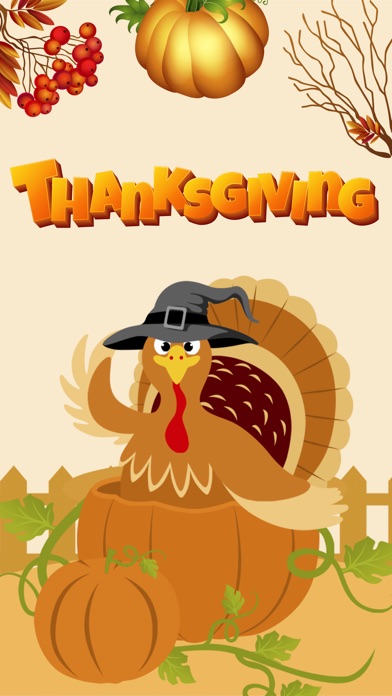 Fun Thanksgiving Sticker screenshot 3