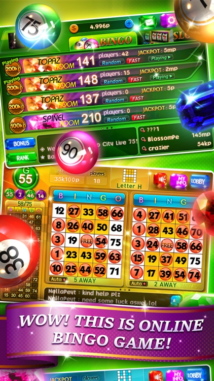 Bingo City 75 + Slots & Poker