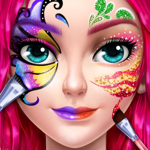 Beauty Girls Face Paint Party