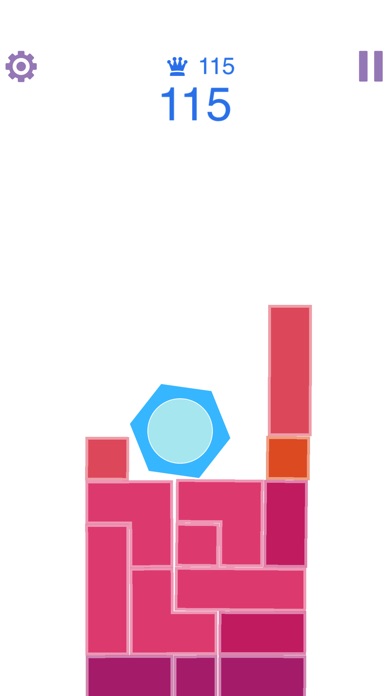 Hexagon-Ball vs Blocks screenshot 2