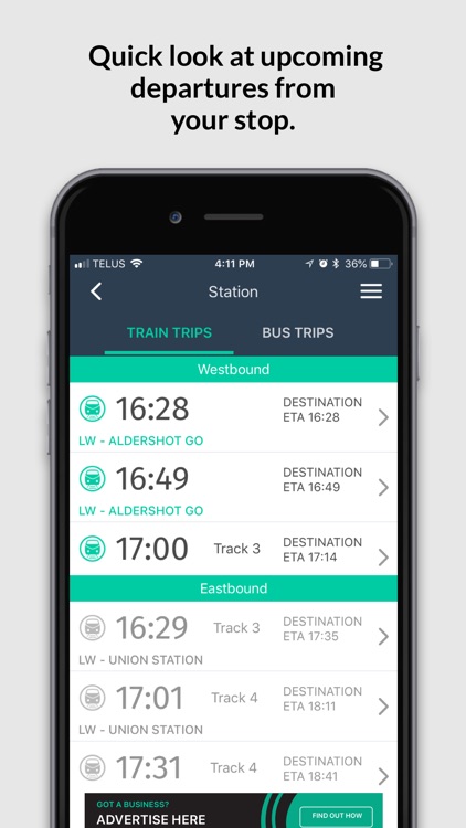 HopOnGo - GO Transit App screenshot-9