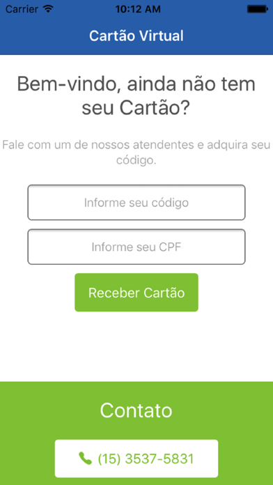 Cartão Missão Saúde screenshot 2