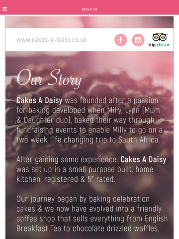 Cakes A Daisy screenshot 2