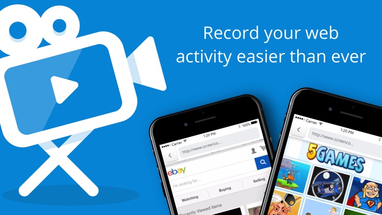 Web Screen - Recorder Browser