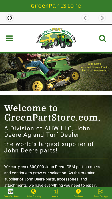 GreenPartStore screenshot 2