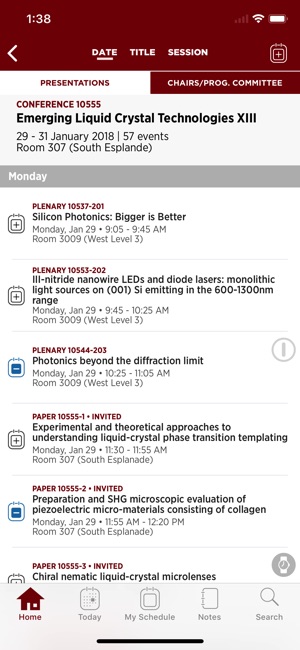 SPIE Conferences(圖3)-速報App