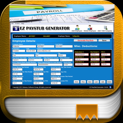 Paystub Calculator Paycheck ePayStub Maker Pro