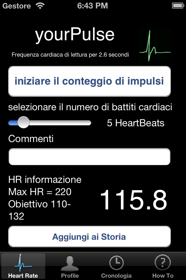 yourPulse - track your heart screenshot 2