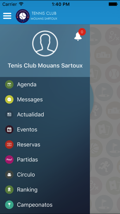 Tennis Club Mouans Sartoux screenshot 2