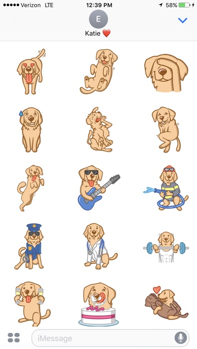 More Labs: Labrador Stickers! screenshot 2