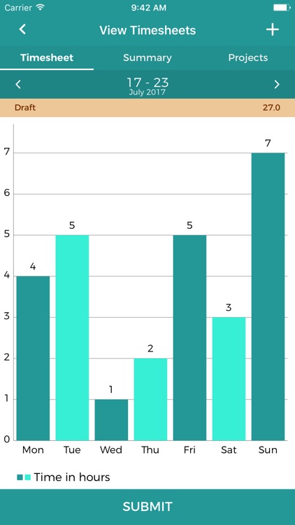 AX Timesheets App for Dynamics screenshot-3