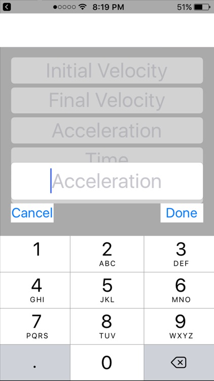 Physics Study Calculator