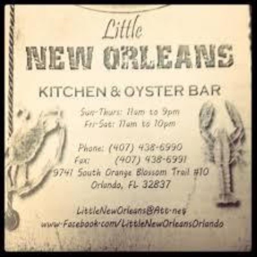 Little New Orleans Oyster Bar iOS App