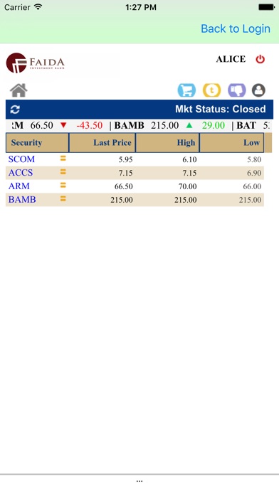 Faida M-Trader screenshot 2