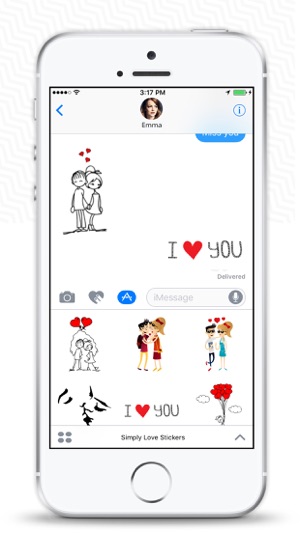 Love Stickers - for iMessage(圖1)-速報App