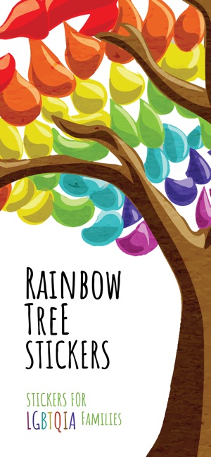 Rainbow Tree Stickers