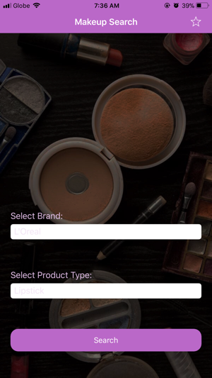 Makeup Search