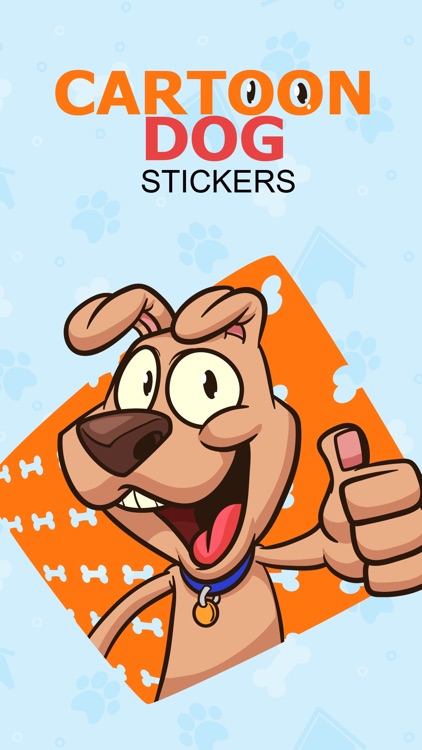 The Cartoon Dog Stickers