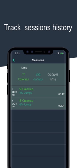 Jump Rope Counter + Calories(圖4)-速報App