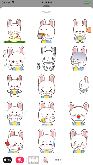 Little Bunny Stickers Pack(圖3)-速報App