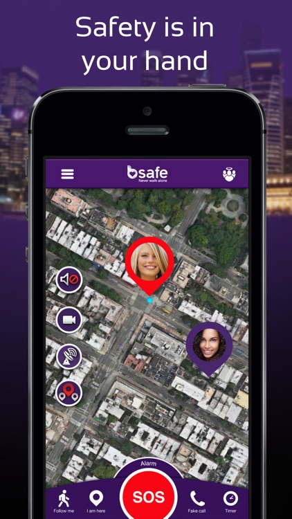 bSafe - Personal Safety App