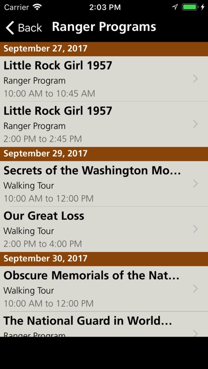 NPS National Mall screenshot-4