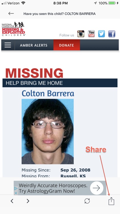 Missing Kids Alert screenshot-3