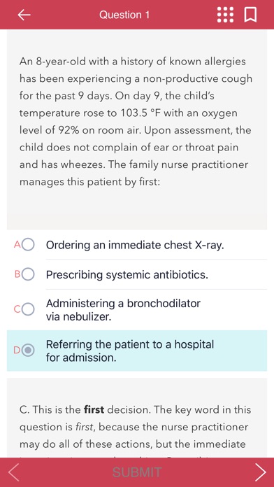 Family Nurse Practitioner Q&A screenshot 3